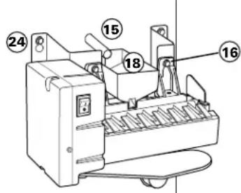 GE IM5SS - FIXEZ La machine à glacons - 1