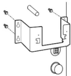 GE IM5SS - INSTALL MOUNTING BRACKET - 1