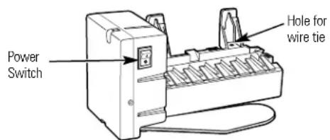 GE IM5SS - SET POWER SWITCH TO O (off) - 1