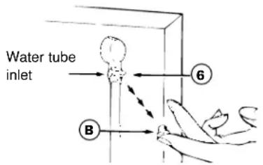 GE IM5SS - CONNECT THE WATER LINE - 1
