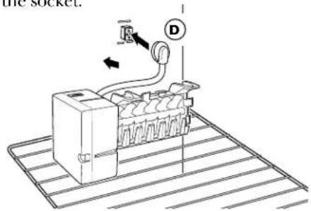 GE IM5SS - PLUG IN THE ICEMAKER - 1