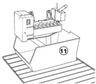 GE IM5SS - INSTALE LA CUBETA DE HIELOS - 1
