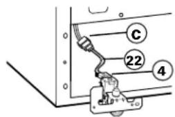 GE IM5SS - FIXEZ le robinet d'eau - 1