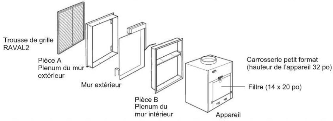 GE AZ91H09E5E - Système de conduits - 1