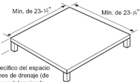 GE AZ91H09E5E - Arme e Instale la Plataforma de la Base del Zoneline - 1