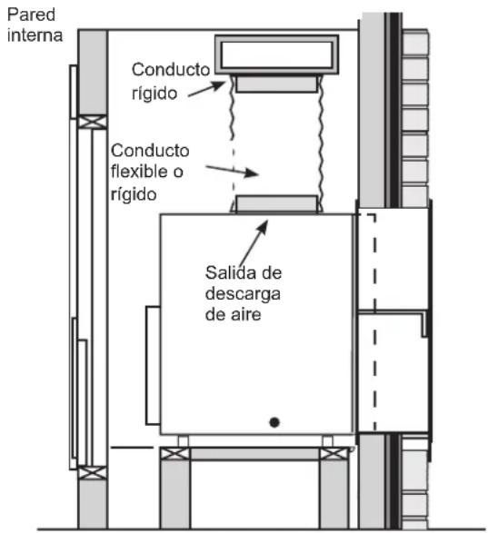 GE AZ91H09E5E - Conexión del Conducto Superior - 1