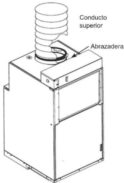 GE AZ91H18D3C - Conexión del Conducto Superior - 2