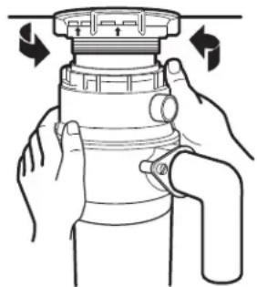 GE GFC535N - VERROUILLAGE DE LA BAGUE DE MONTAGE - 1