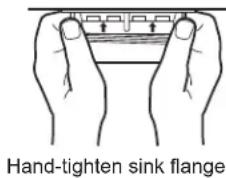 GE GFC535N - INSTALLATION OF SINK FLANGE - 2