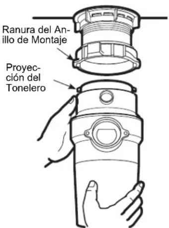 GE GFC535N - ADHESIÓN A LA BRIDA DEL LAVABO - 1
