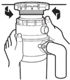 GE GFC535N - BLOQUEO DE ANILLO DE MONTAJE - 1