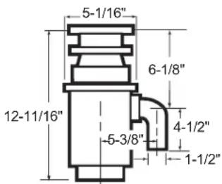 GE GFC535N - DIMENSIONS - 2