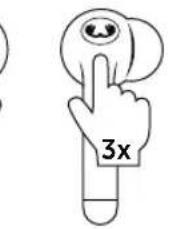 FRESH N REBEL Twins Tip - TOUCH CONTROLS - 5