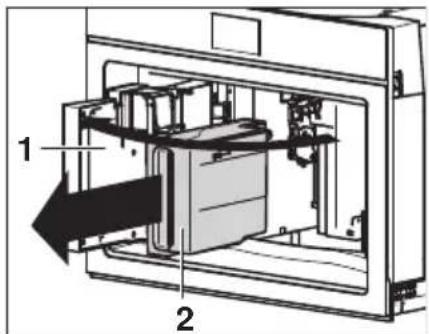 V-ZUG CoffeeCenter V6000 45 - Nettoyer le réservoir d'eau - 1