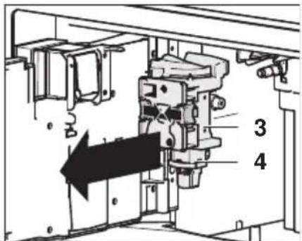 V-ZUG CoffeeCenter V6000 45 - Arrêtez l'appareil avant desteroler le groupe d'infusion! - 2