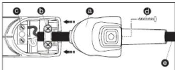 STEINEL HL 1920 E - Vymena kábla (Iba pri HL 2020 E) - 1