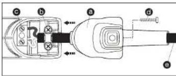 STEINEL HL 1920 E - Menjava kabla (samo HL 2020 E) - 1