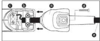 STEINEL HL 1920 E - Kabela nomalina (tikal HL 2020 E) - 1
