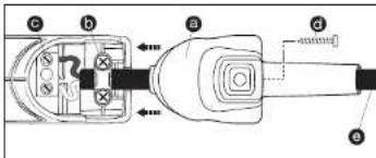 STEINEL HL 1920 E - Kaabll vahetamine (ainult HL 2020 E) - 1