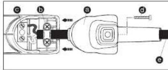 STEINEL HL 1820 S - Kabela nomalina (tikal HL 2020 E) - 1