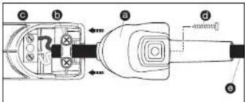 STEINEL HL 1820 S - Kaabll vahetamine (ainult HL 2020 E) - 1