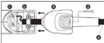 STEINEL HL 1820 S - Johdon valhto (vain HL 2020 E) - 1