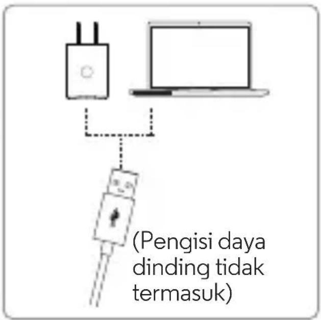 UNIDEN Verve Rider - Langkah 1: Isi daya & nyalakan - 2