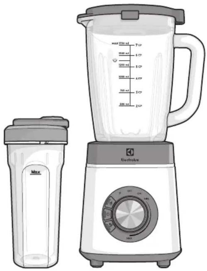 ELECTROLUX Explore 6 E6TB16ST - Explore 6 High Power Blender - 2