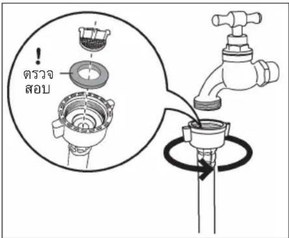 ELECTROLUX EWF9025BQWA - การต่อน้ำเข้า - 1