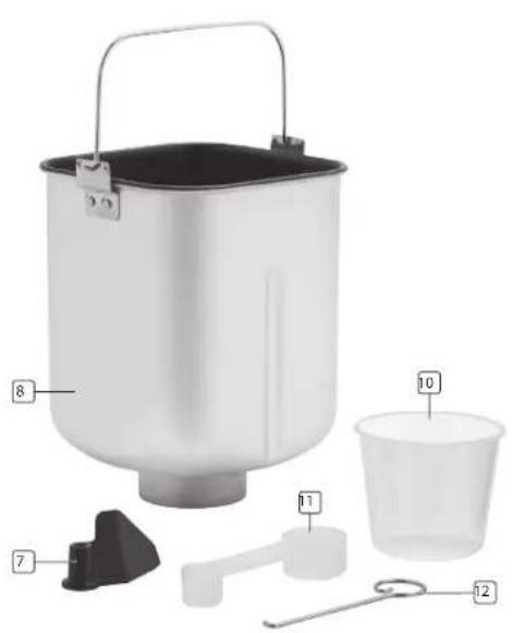 TRISTAR BM4586CH - DESCRIÇAO DAS PEÇAS - 2