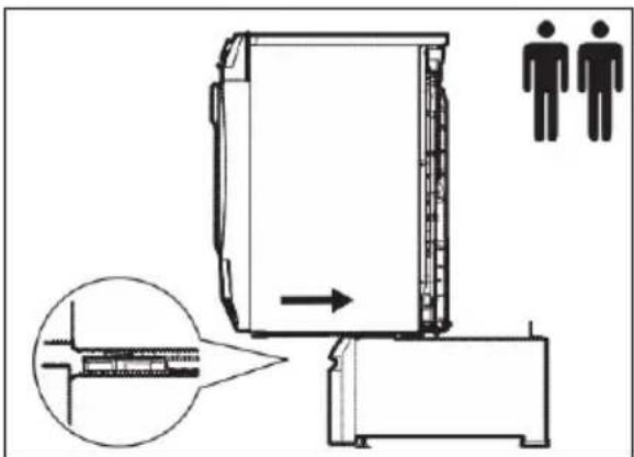 AEG E6WHPED4 - Postopek namestitve - 8