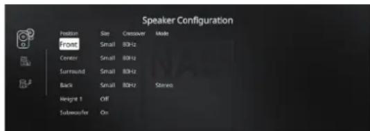 NAD M17 V2i - EXEMPLE DE PROCEDURE POUR LA CONFIGURATION DES PRÉRÉGLAGES A/V - 3