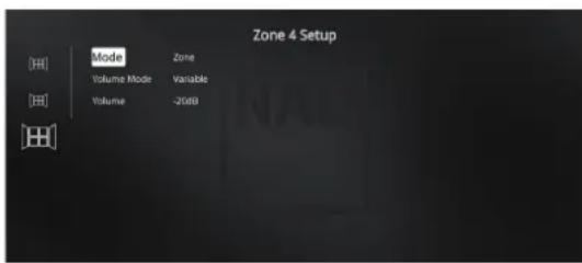 NAD M17 V2i - FONCTIONNEMENT DU M17 - MENU DE CONFIGURATION - 2