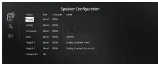 NAD M17 V2i - EXEMPLE DE PROCEDURE POUR LA CONFIGURATION DES PRÉRÉGLAGES A/V - 4