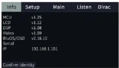 NAD M17 V2i - AVERTISSEMENT - 1
