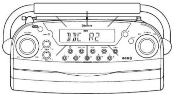 ROBERTS Eco4 BT - Retro-éclairage de l'écran - 1