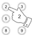 ROBERTS SB1 - Rappel d'une preSelect 1-10 à l'aide de la télécommande - 3