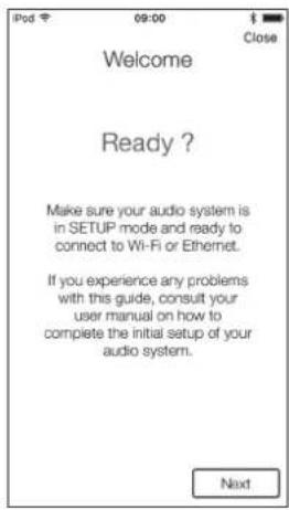 ROBERTS SB1 - Configuration du nouveau système audio - Appareil iOS Apple - 1