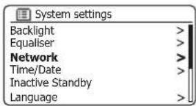ROBERTS SB1 - Configuration de la barre audio pour utiliser la connexion Ethernet filaire - 2