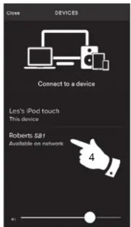 ROBERTS SB1 - Utilisation de Spotify Connect - 2