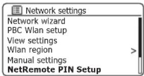 ROBERTS SB1 - Configuration du PIN réseau (numéro de PIN) - 2