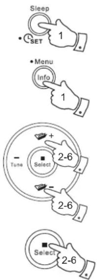 ROBERTS SB1 - Réglage manuel de l'horloge - 1