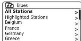 ROBERTS SB1 - Select d'une station de radio par genre - 8