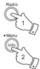 ROBERTS SB1 - Select d'une station de radio par emplacement - 1