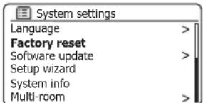 ROBERTS SB1 - Back au réglage d'usine - 5