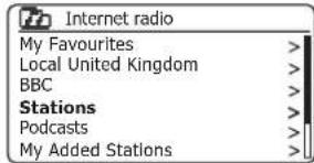 ROBERTS SB1 - Select d'une station de radio par genre - 5