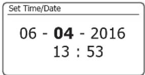 ROBERTS SB1 - Réglage manuel de l'horloge - 6
