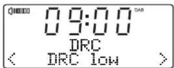 ROBERTS Sound100 - Réglage du DRC (Dynamic Range Control) – mode numérique - 9