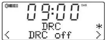 ROBERTS Sound100 - Réglage du DRC (Dynamic Range Control) – mode numérique - 7