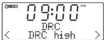ROBERTS Sound100 - Réglage du DRC (Dynamic Range Control) – mode numérique - 8